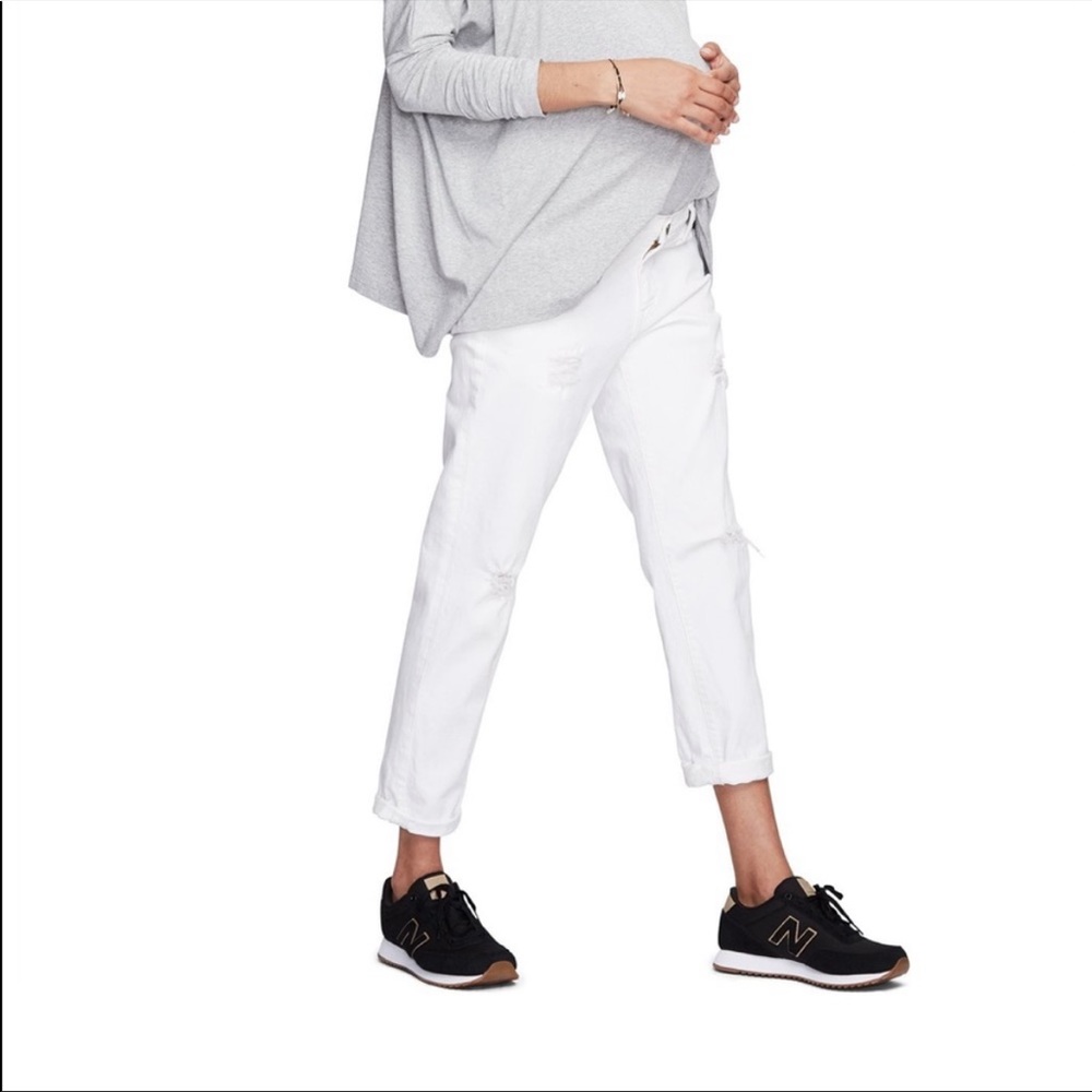 HATCH x Current Elliot Maternity Boyfriend Jeans - Size 26